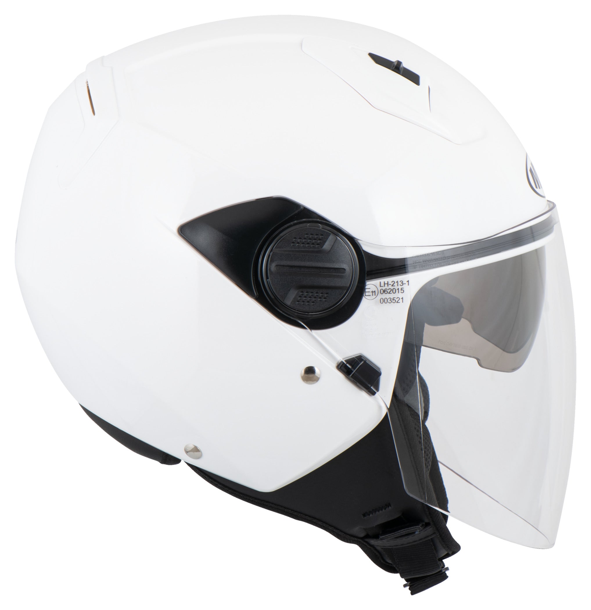 Cască Moto Demi-Jet 7 Louis - Vizieră clară, Parasolar integrat