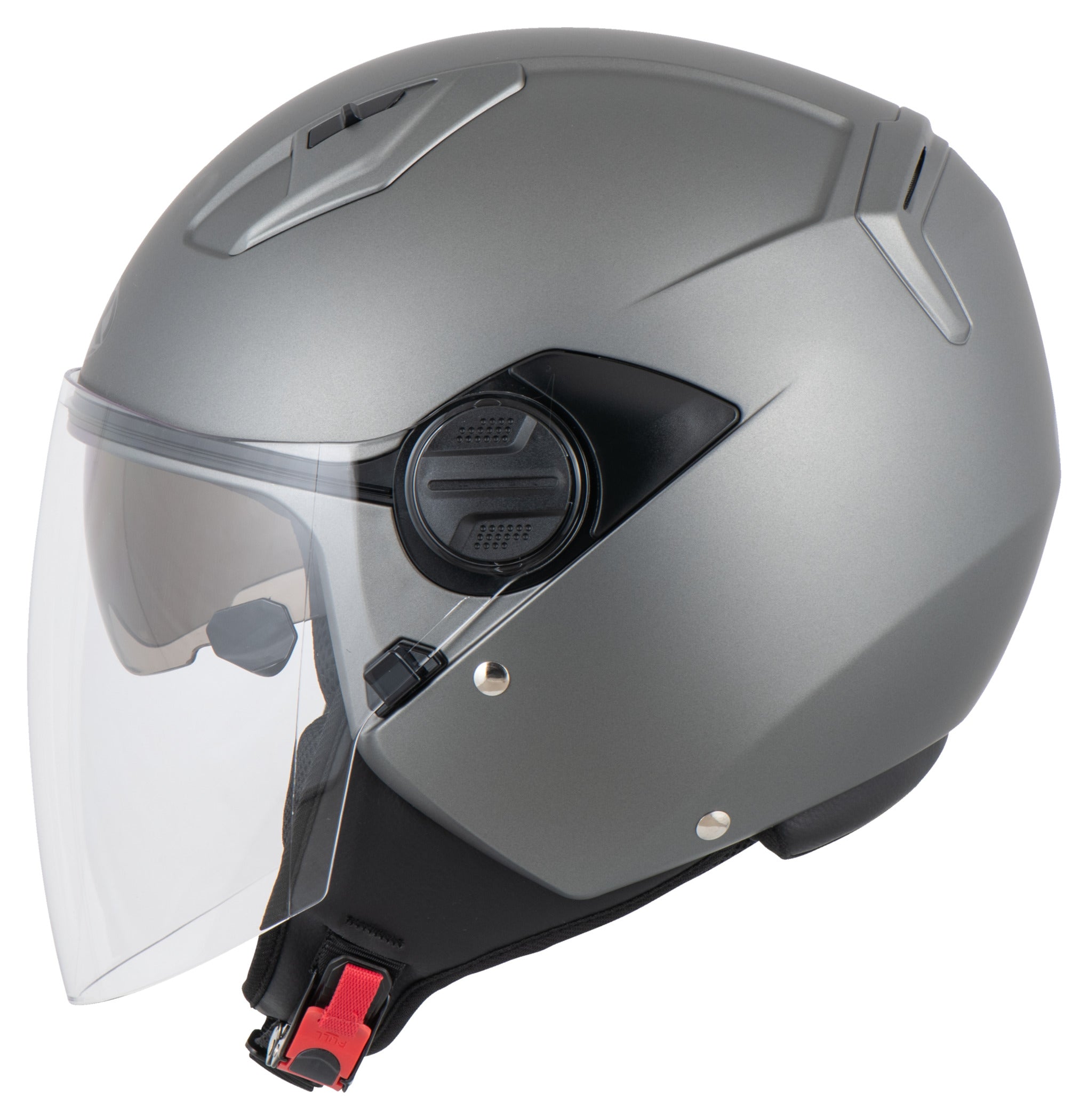 Cască Moto Demi-Jet 7 Louis - Vizor Clar, Parasolar Integrat