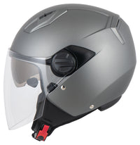 Cască Moto Demi-Jet 7 Louis - Vizor Clar, Parasolar Integrat