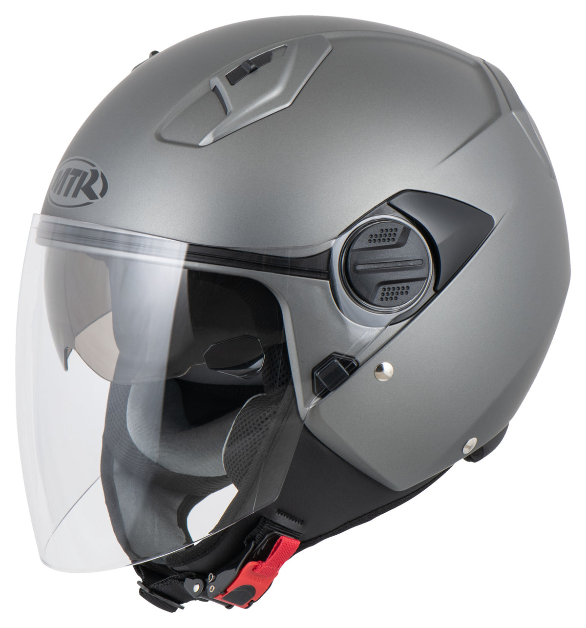 Cască Moto Demi-Jet 7 Louis - Vizor Clar, Parasolar Integrat