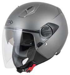 Cască Moto Demi-Jet 7 Louis - Vizor Clar, Parasolar Integrat