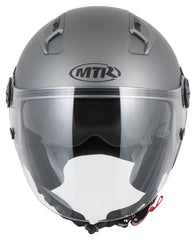 Cască Moto Demi-Jet 7 Louis - Vizor Clar, Parasolar Integrat