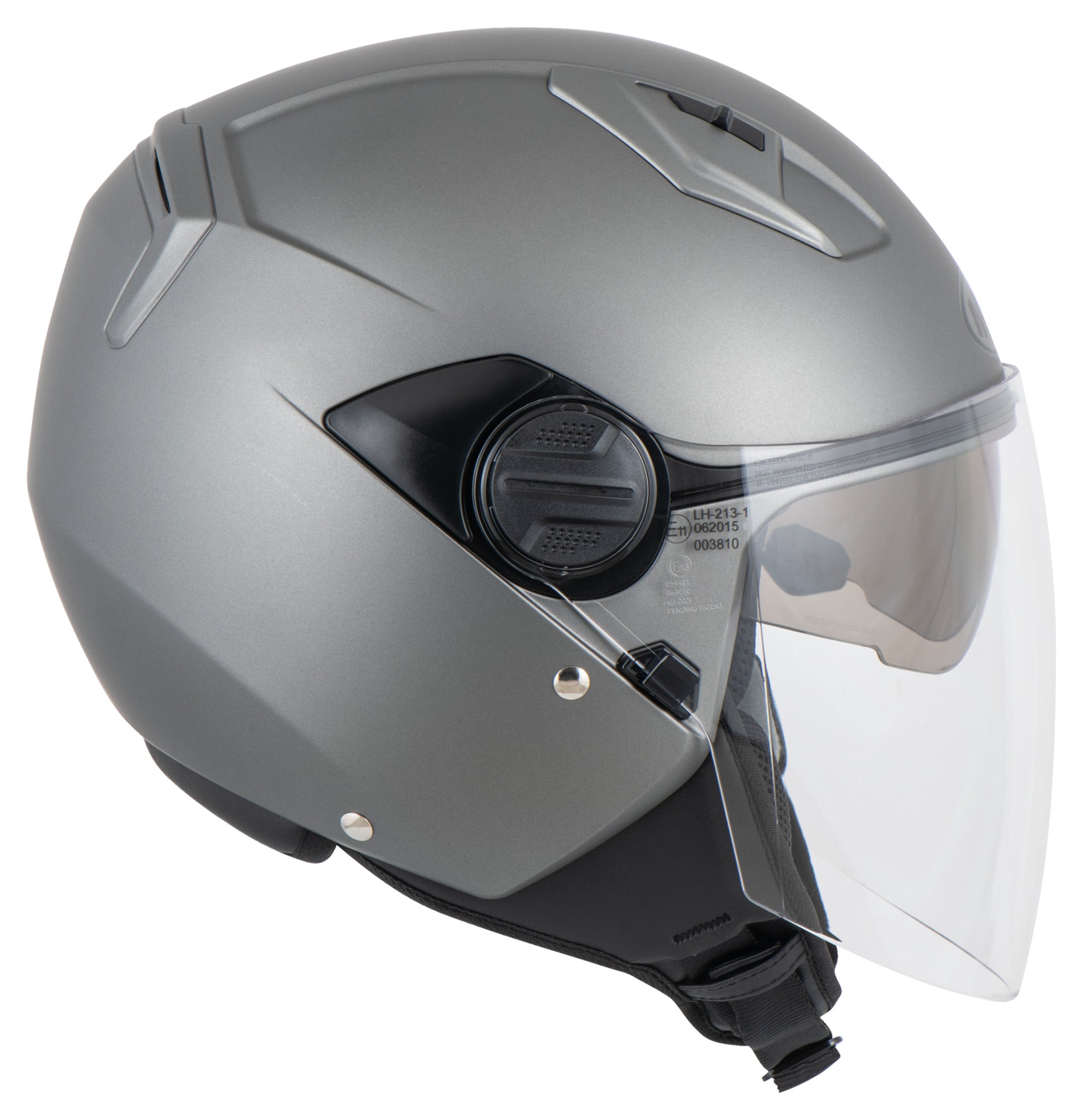 Cască Moto Demi-Jet 7 Louis - Vizor Clar, Parasolar Integrat