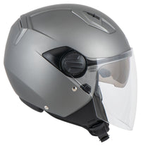Cască Moto Demi-Jet 7 Louis - Vizor Clar, Parasolar Integrat