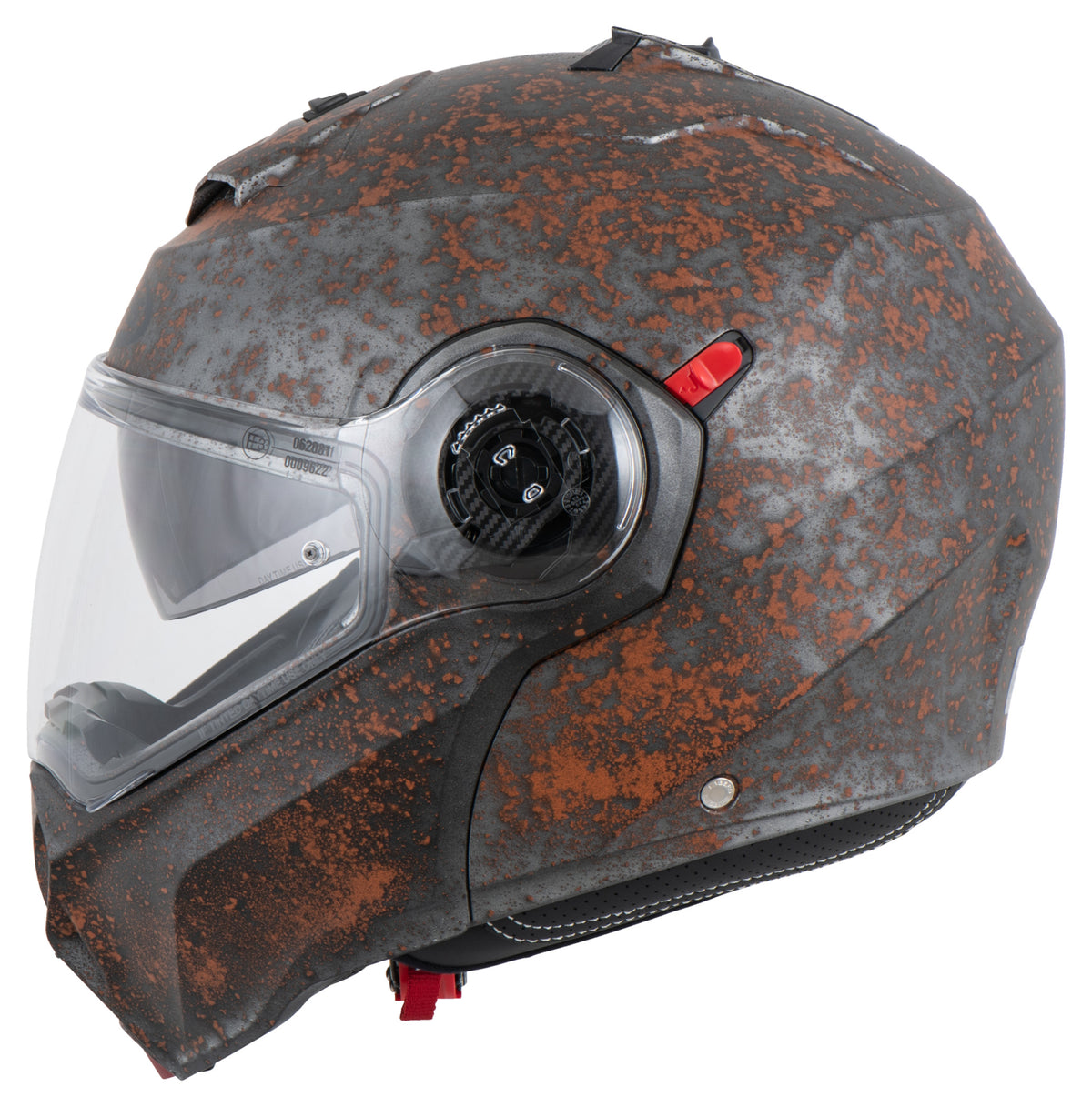 Cască Moto Duke Evo Rusty - Modulară, Pinlock, Ochelari Soare