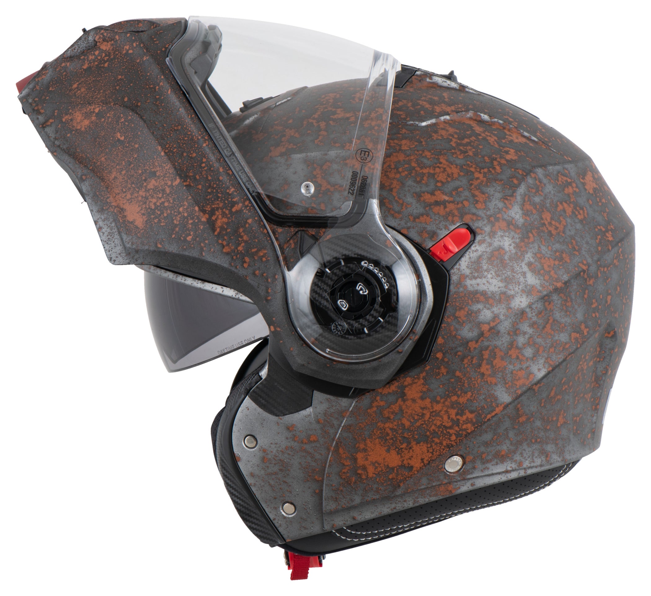 Cască Moto Duke Evo Rusty - Modulară, Pinlock, Ochelari Soare