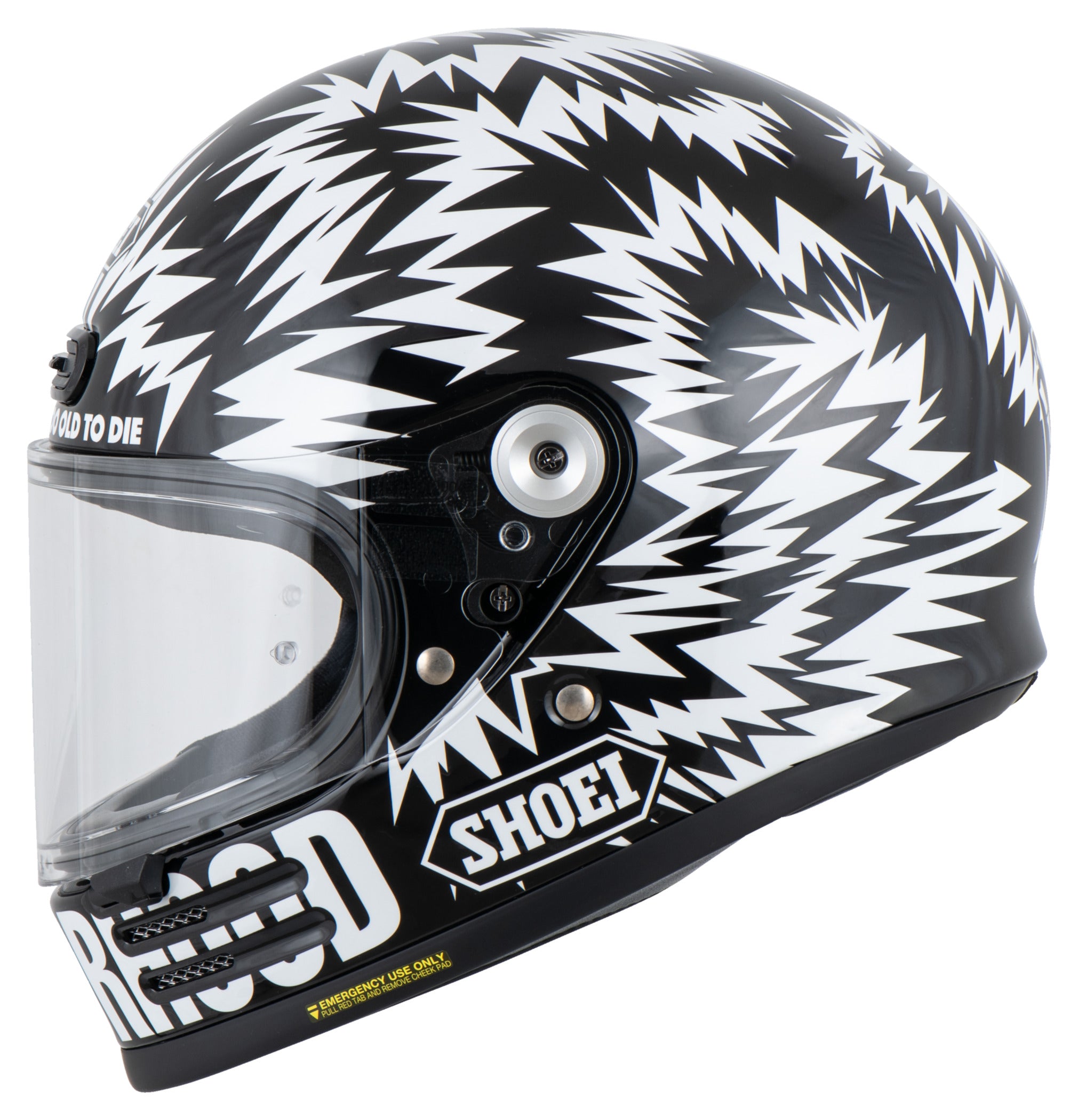 Cască Moto Glamster 06 Neighborhood Shoei - Vintage, ECE 22.06