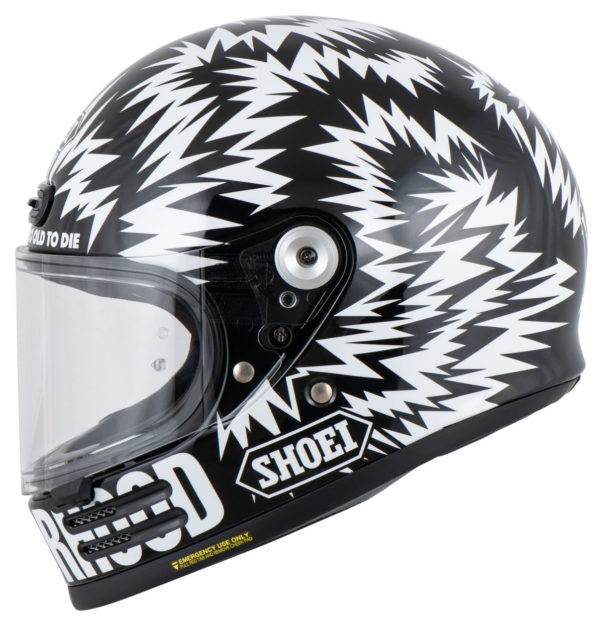 Cască Moto Glamster 06 Neighborhood Shoei - Vintage, ECE 22.06