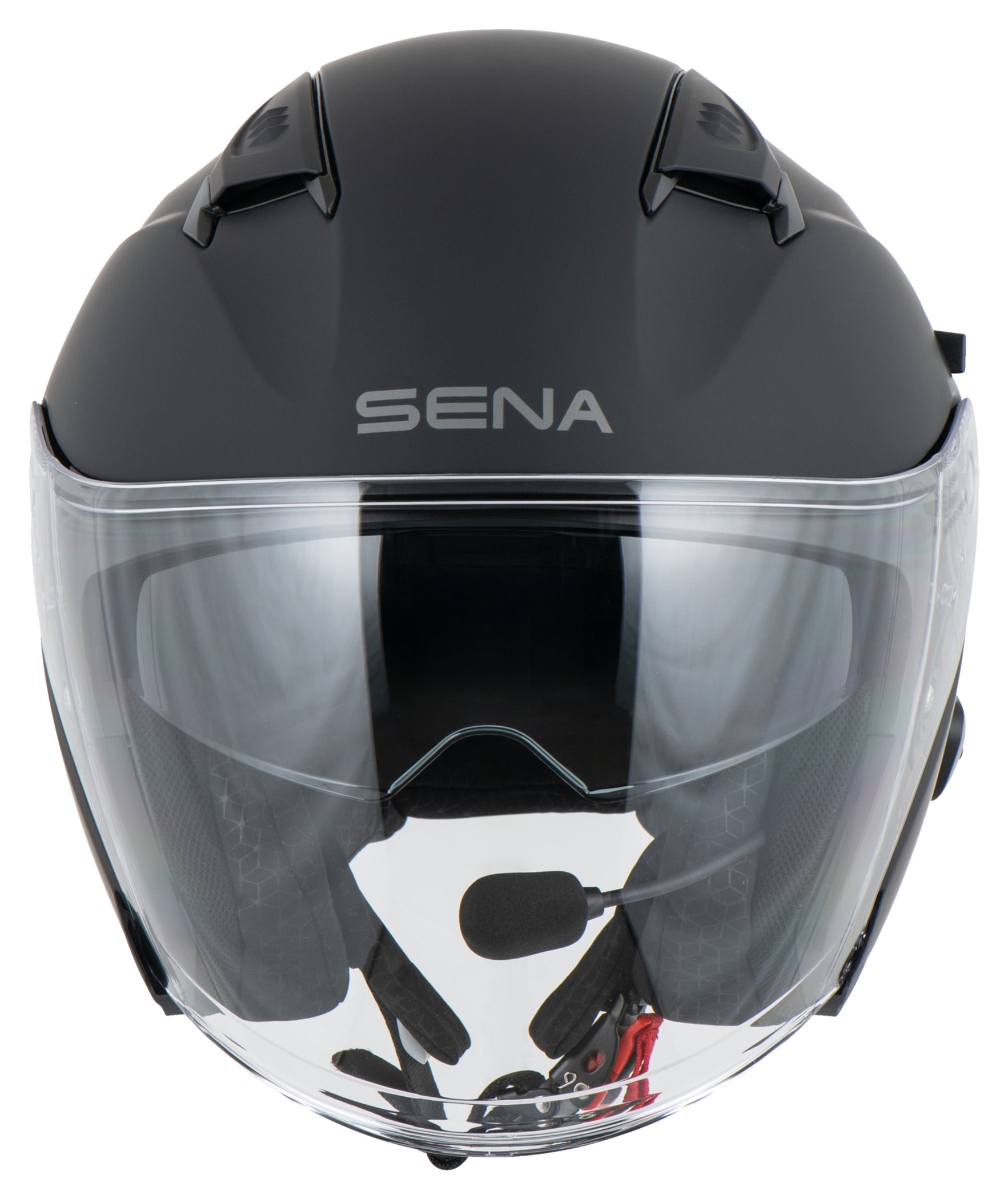 Cască Moto Jet Sena Outstar 2 - Bluetooth 5.2, Mesh Intercom