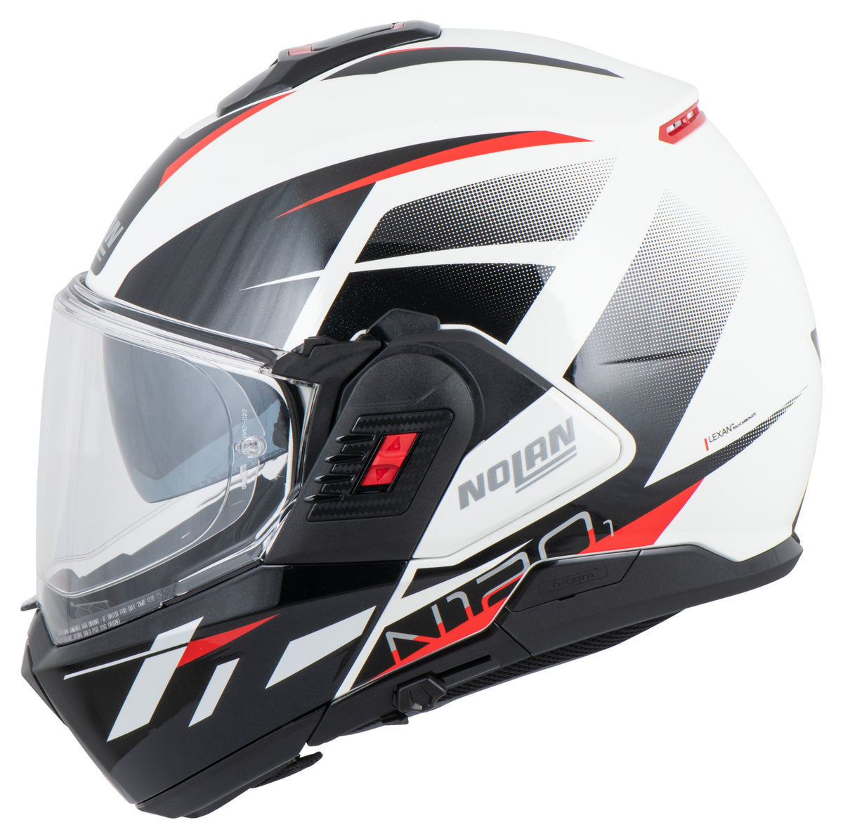 Cască Moto Modulară Nolan N120-1 Nightlife - Flip-Back Inovator