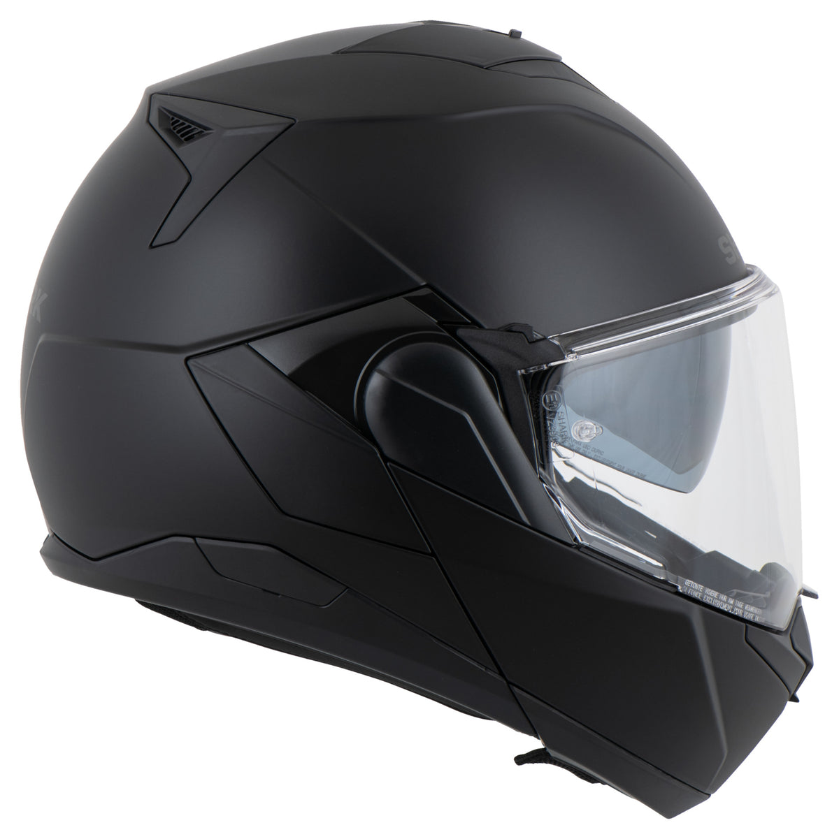 Cască Moto Modulară Oxo Dark Shadow Shark - ECE 22.06, P/J