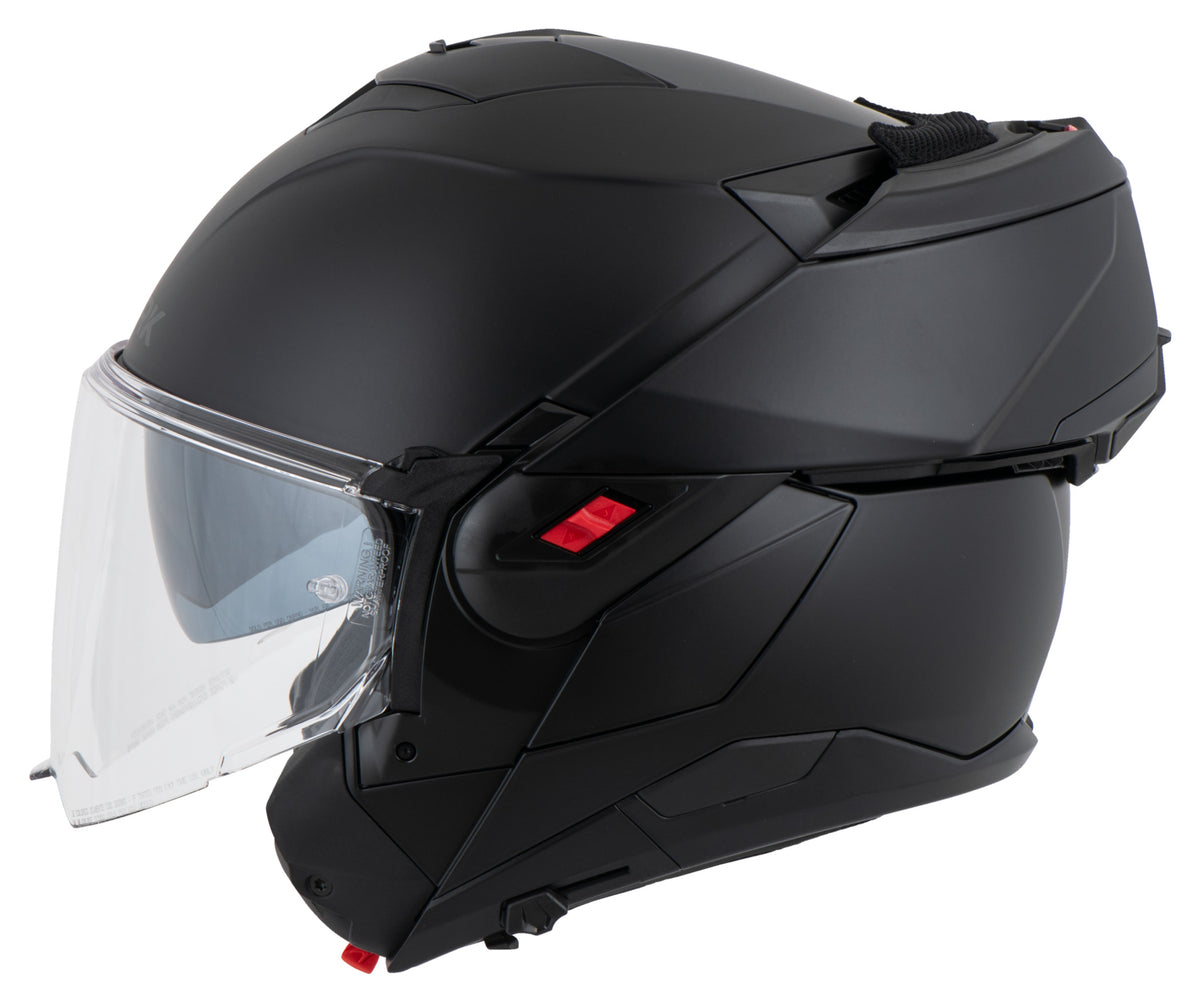 Cască Moto Modulară Oxo Dark Shadow Shark - ECE 22.06, P/J
