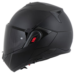 Cască Moto Modulară Oxo Dark Shadow Shark - ECE 22.06, P/J