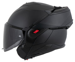 Cască Moto Modulară Oxo Dark Shadow Shark - ECE 22.06, P/J