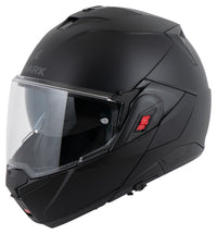 Cască Moto Modulară Oxo Dark Shadow Shark - ECE 22.06, P/J