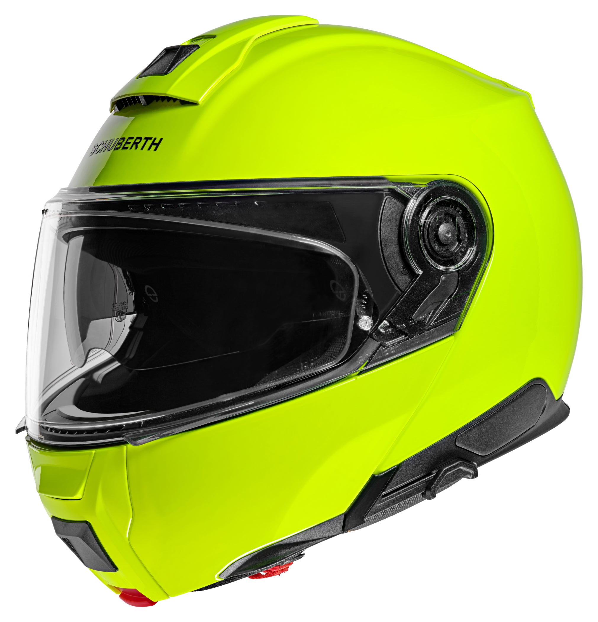 Cască Moto Modulară Schuberth C5 Fluo Yellow - ECE 22.06, P/J