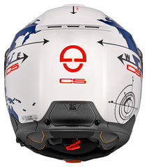 Cască Moto Modulară Schuberth C5 Globe Blue - ECE 22.06, Confort Premium