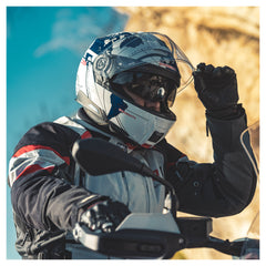 Cască Moto Modulară Schuberth C5 Globe Blue - ECE 22.06, Confort Premium