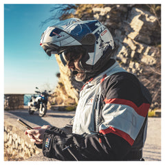 Cască Moto Modulară Schuberth C5 Globe Blue - ECE 22.06, Confort Premium