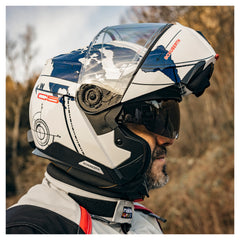 Cască Moto Modulară Schuberth C5 Globe Blue - ECE 22.06, Confort Premium