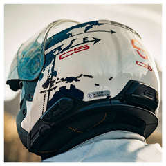 Cască Moto Modulară Schuberth C5 Globe Blue - ECE 22.06, Confort Premium