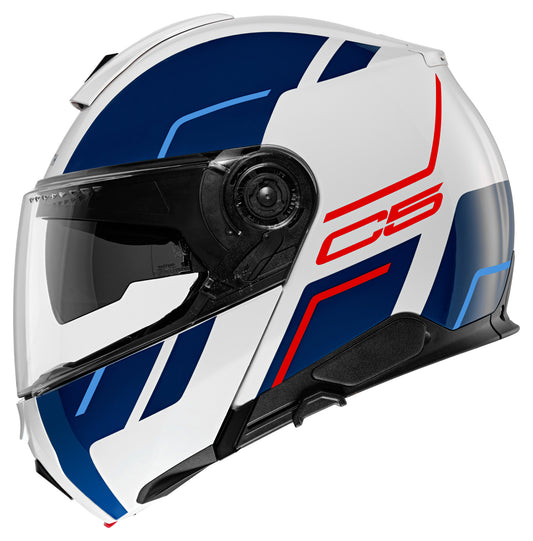 Cască Moto Modulară Schuberth C5 Master Blue - ECE 22.06, Confort Superior