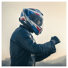 Cască Moto Modulară Schuberth C5 Master Blue - ECE 22.06, Confort Superior