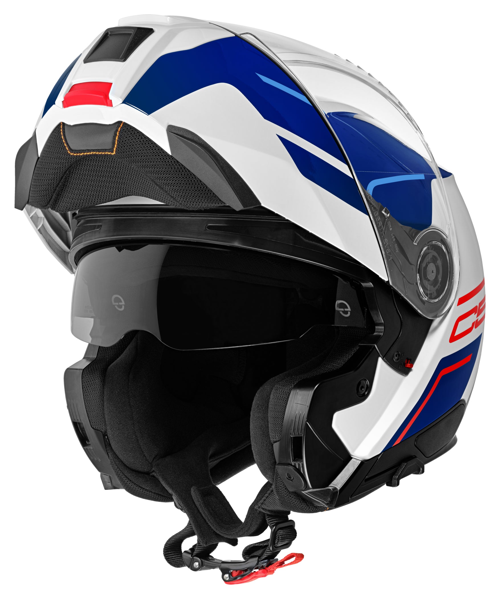 Cască Moto Modulară Schuberth C5 Master Blue - ECE 22.06, Confort Superior