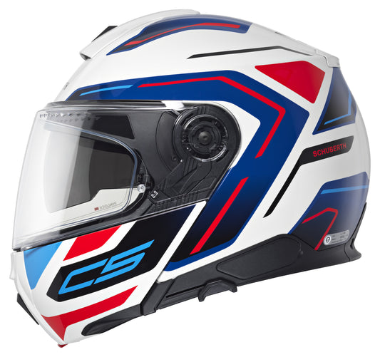 Cască Moto Modulară Schuberth C5 Omega - ECE 22.06, Aerodinamică Superioară