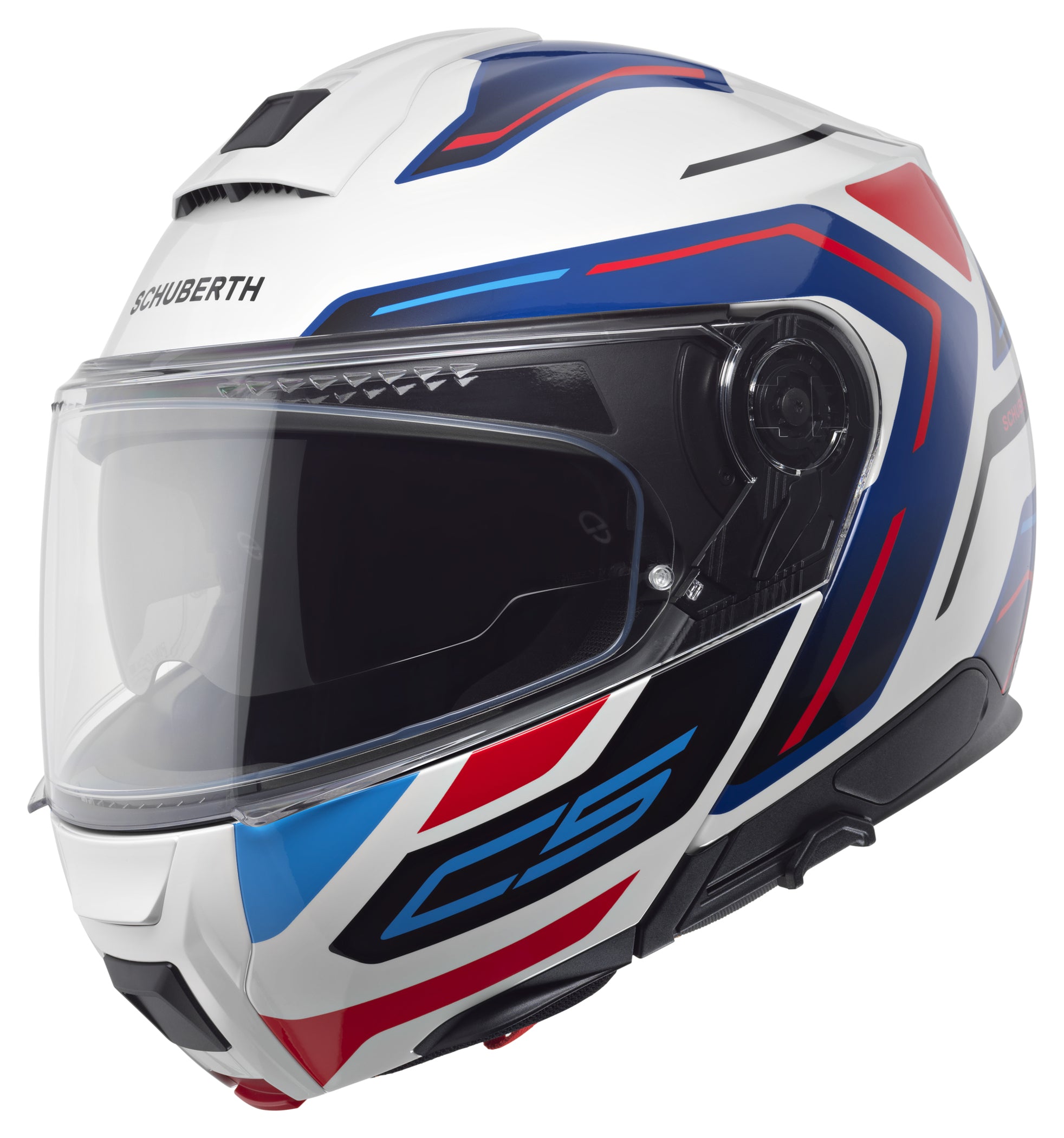 Cască Moto Modulară Schuberth C5 Omega - ECE 22.06, Aerodinamică Superioară
