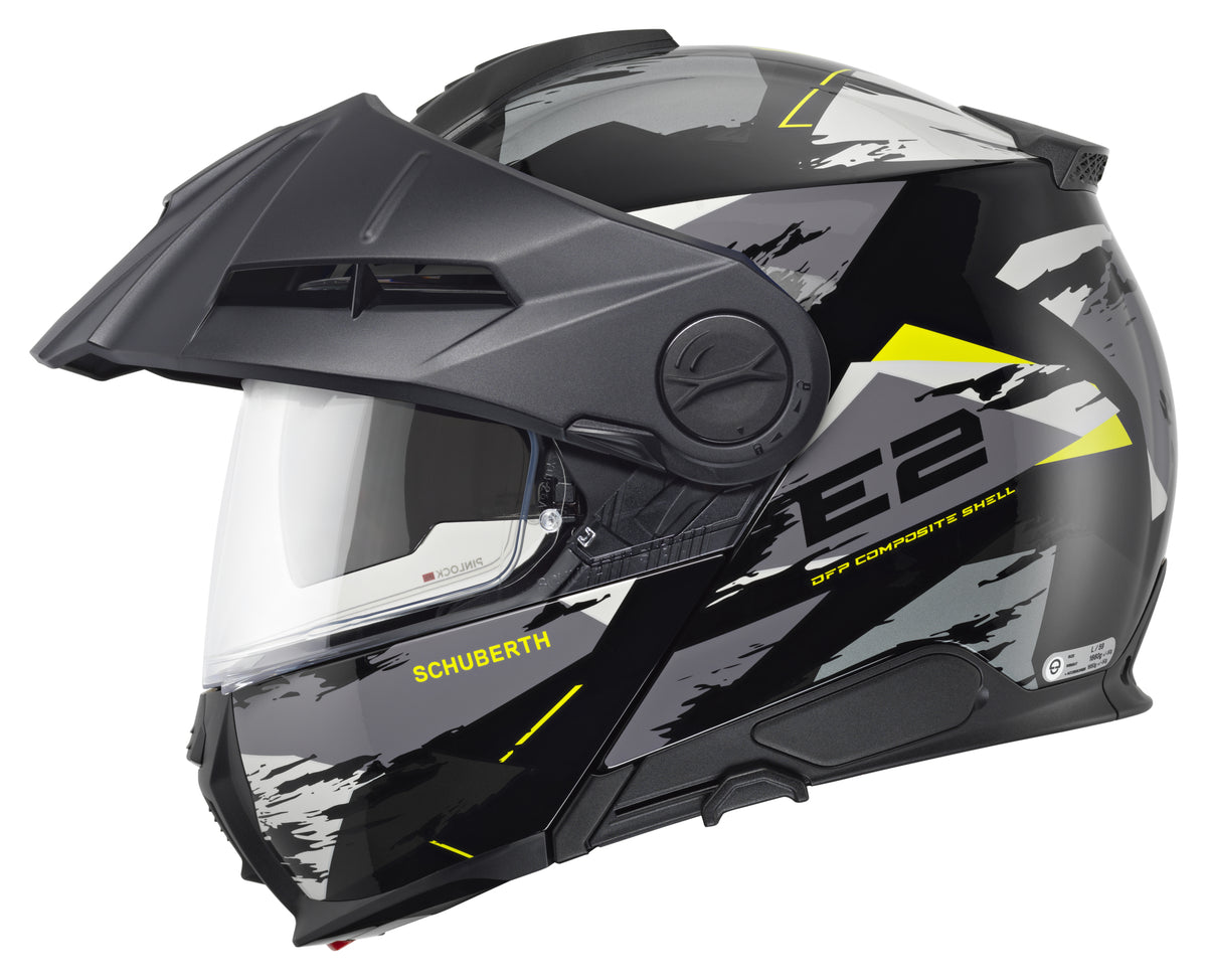 Cască Moto Modulară Schuberth E2 Trail - Dual Homologare P/J, ECE 22.06