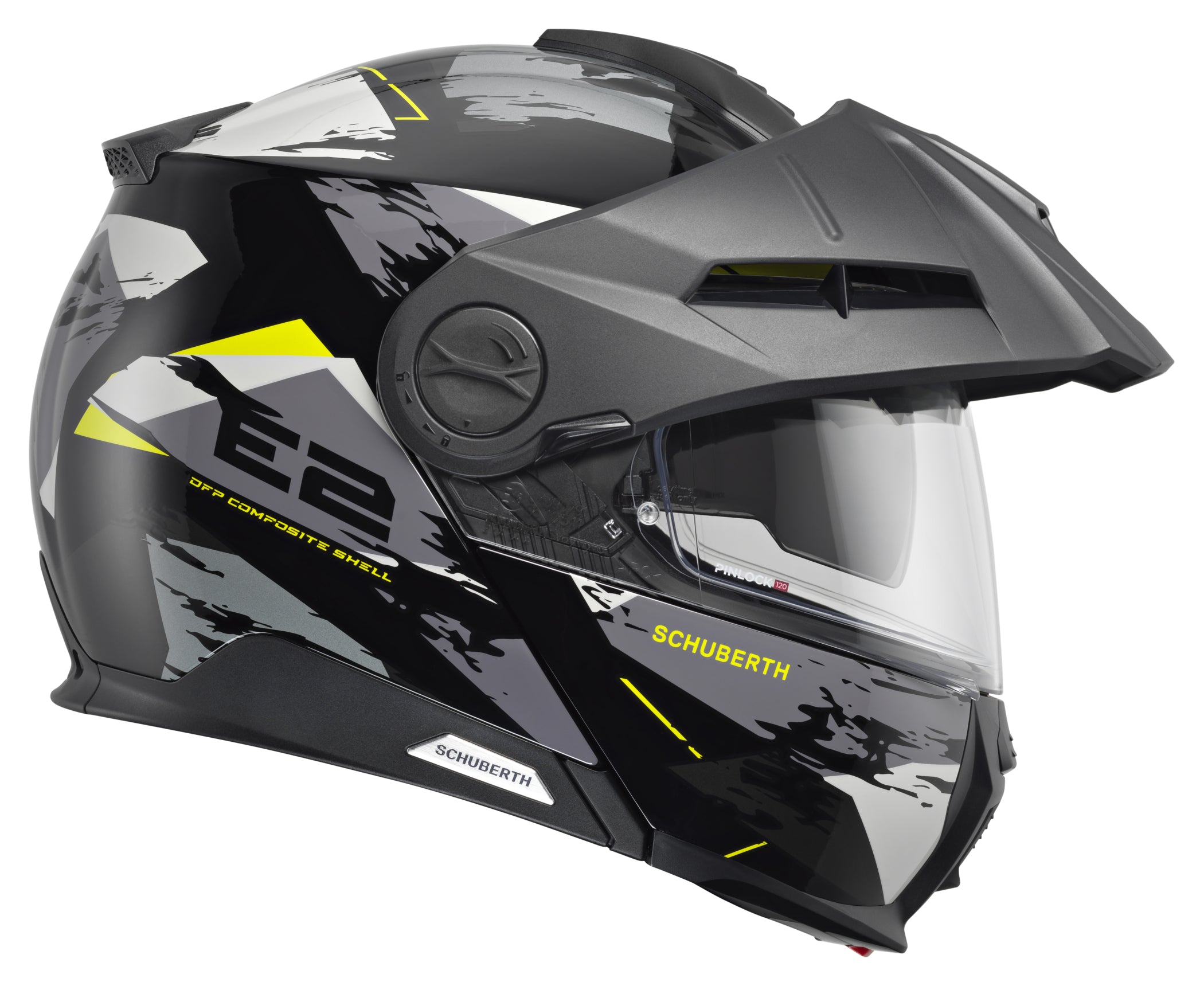 Cască Moto Modulară Schuberth E2 Trail - Dual Homologare P/J, ECE 22.06