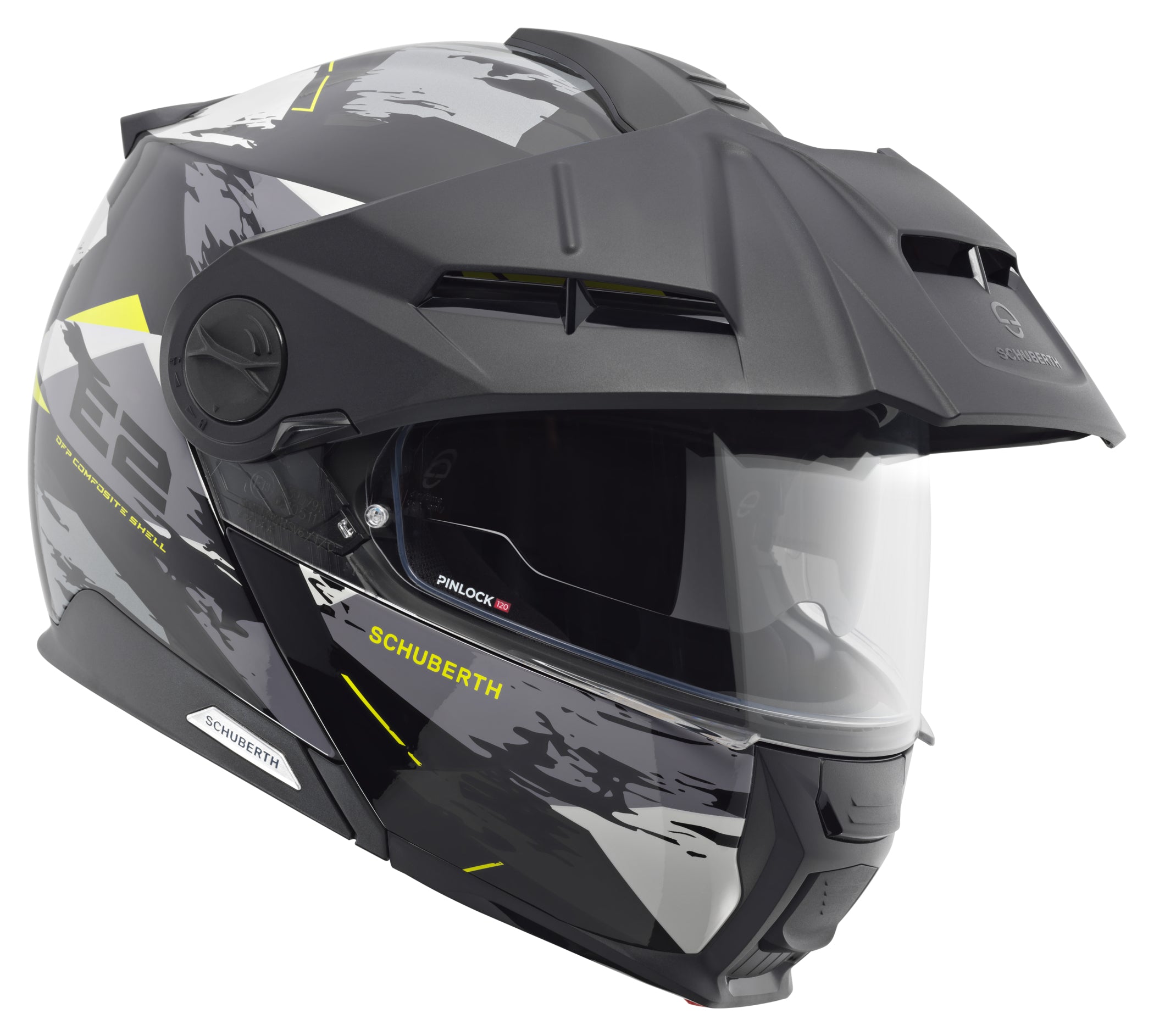 Cască Moto Modulară Schuberth E2 Trail - Dual Homologare P/J, ECE 22.06