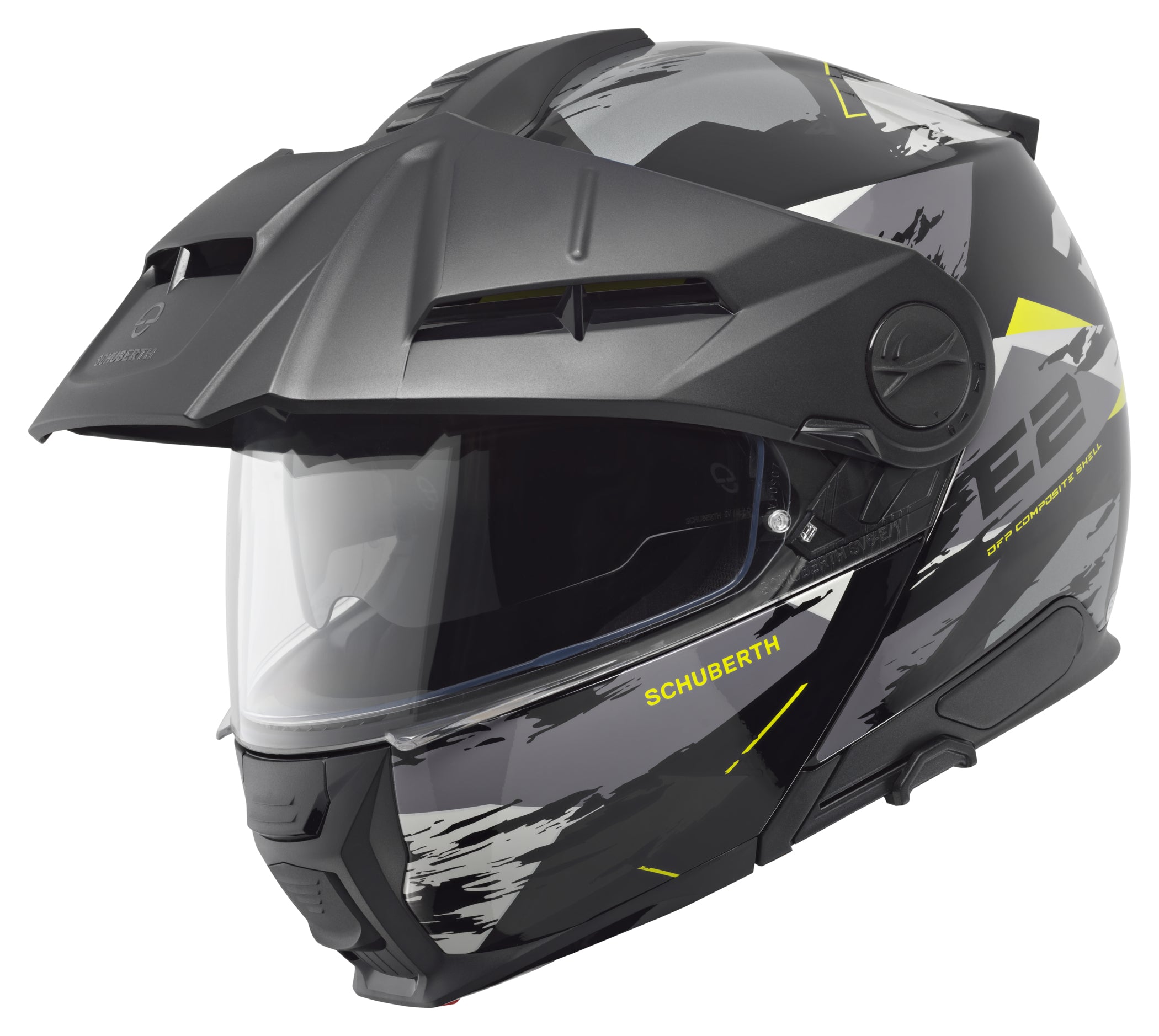 Cască Moto Modulară Schuberth E2 Trail - Dual Homologare P/J, ECE 22.06