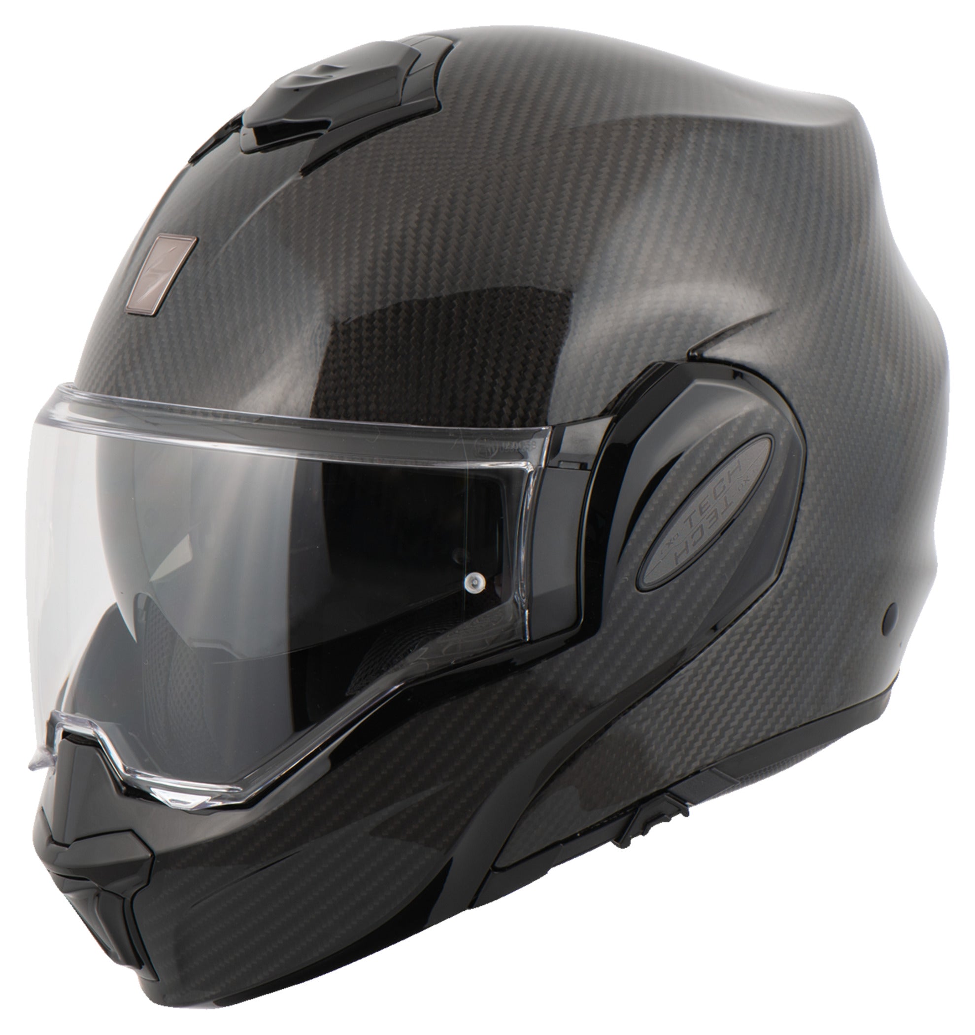 Cască Moto Modulară Scorpion Exo-Tech Evo Carbon - Dual Omologare