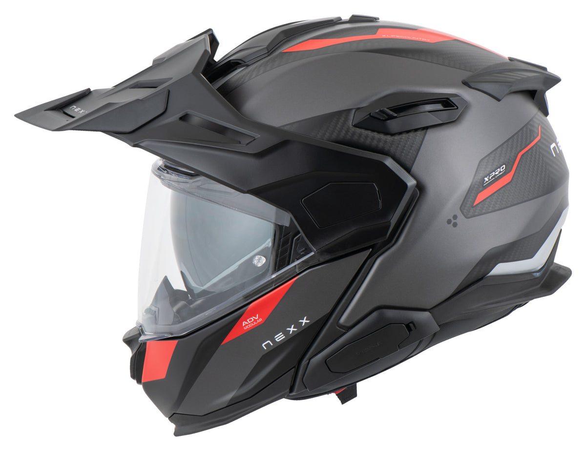 Cască Moto Nexx X.Lifecountry Terra - Modulară, Carbon, Dual Sport