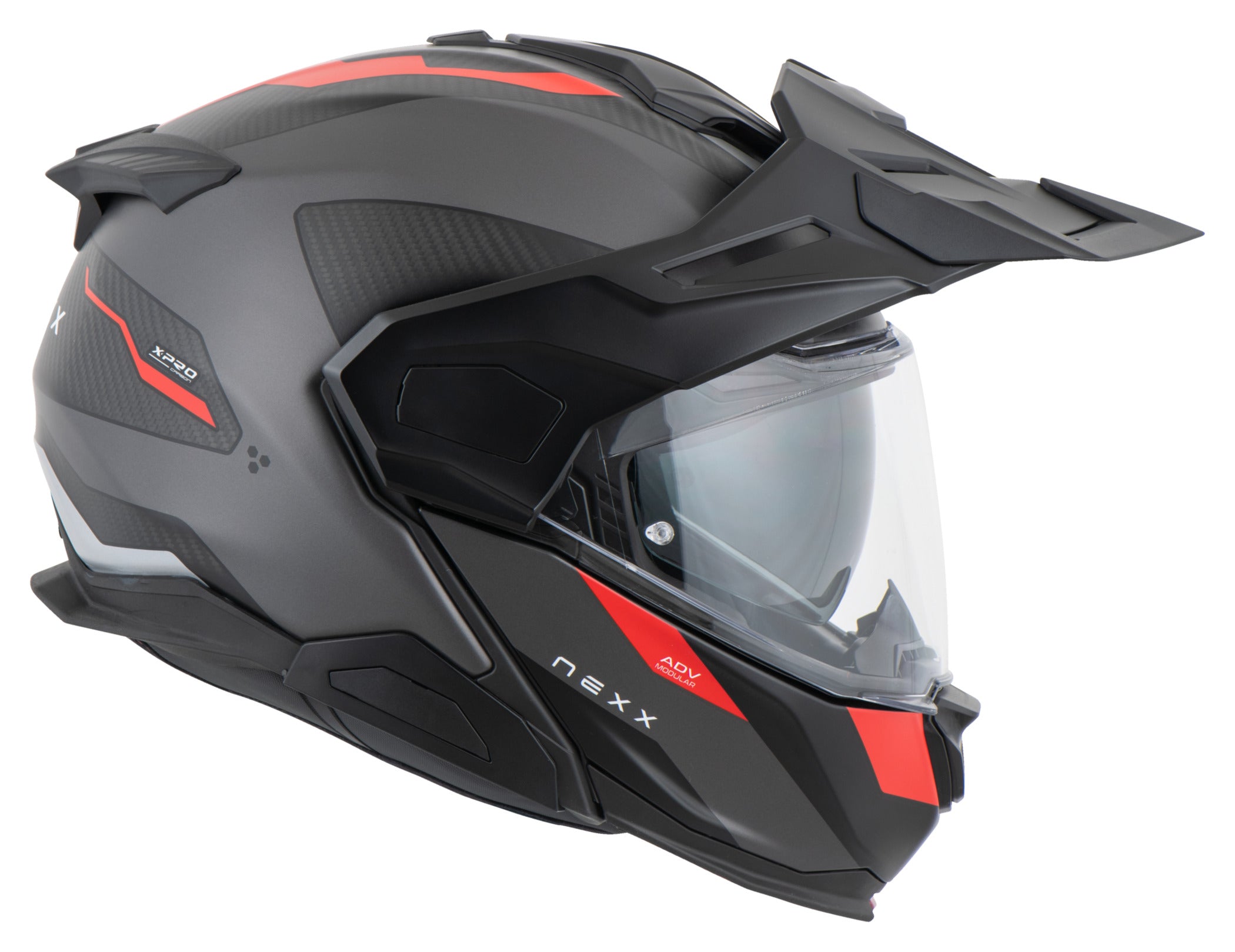 Cască Moto Nexx X.Lifecountry Terra - Modulară, Carbon, Dual Sport