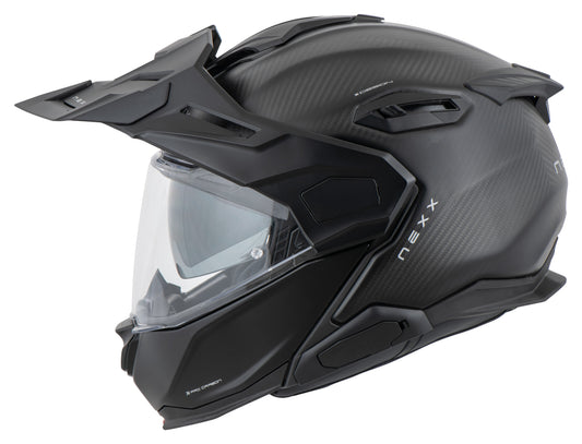 Cască Moto Nexx X.Lifecountry Zero Pro - Carbon, ECE 22.06