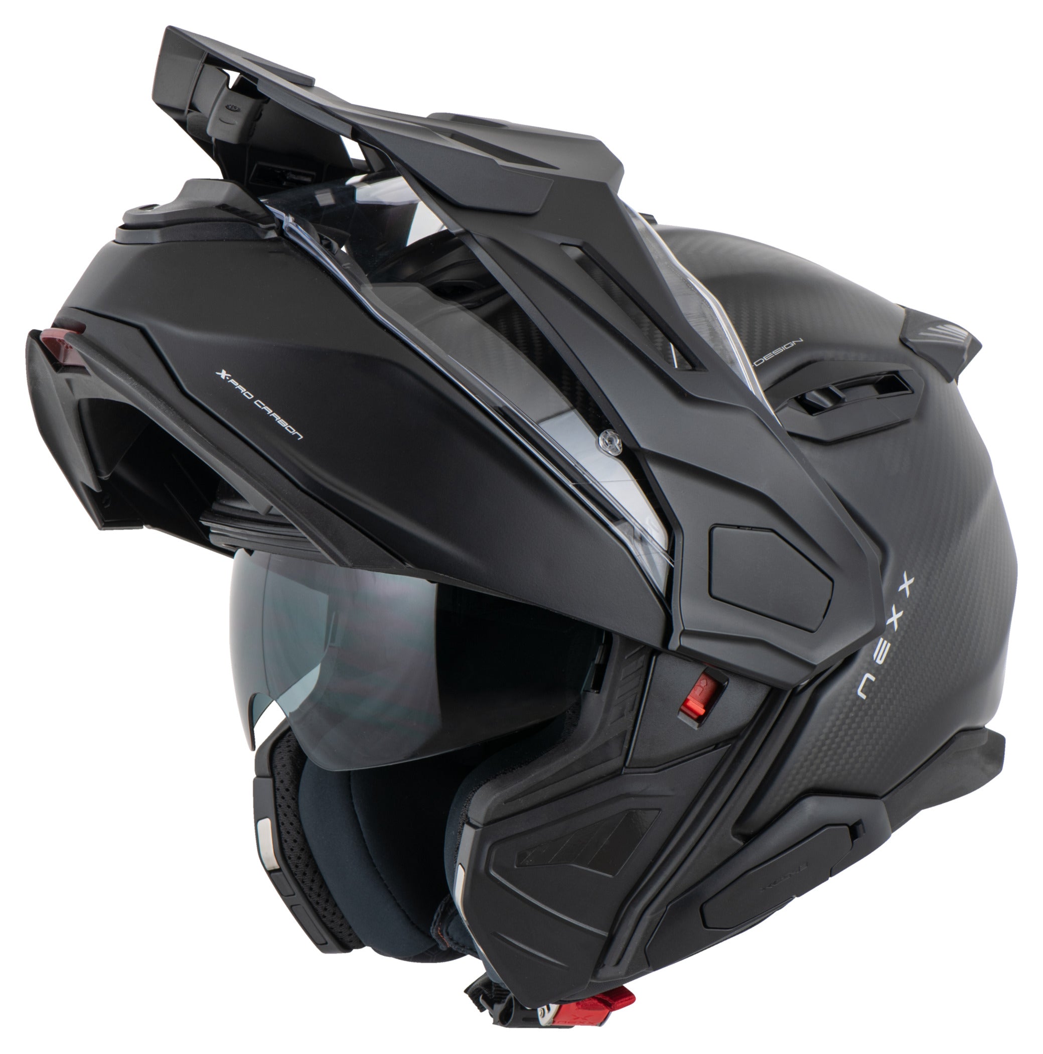 Cască Moto Nexx X.Lifecountry Zero Pro - Carbon, ECE 22.06