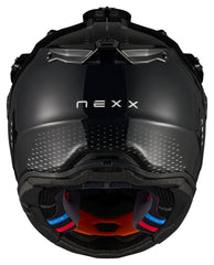Cască Moto Nexx X.RALLY PLAIN BLACK - Carbon, Offroad, Onroad