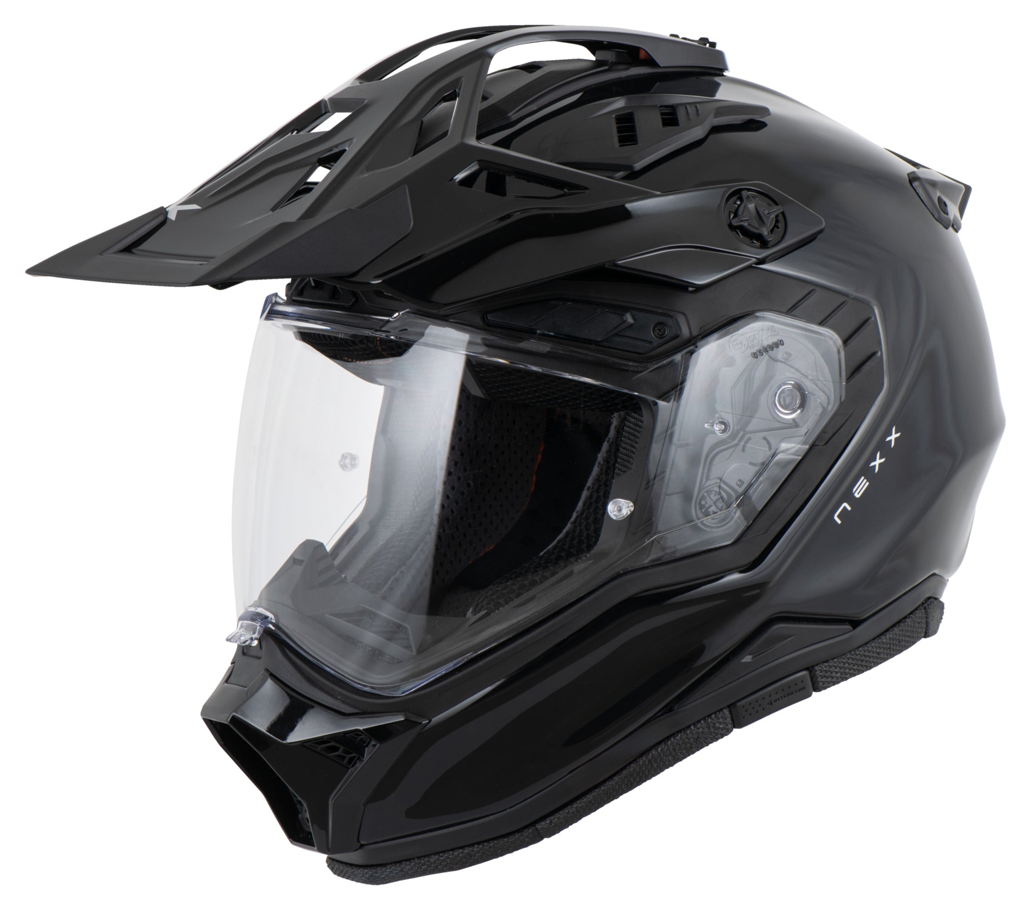 Cască Moto Nexx X.RALLY PLAIN BLACK - Carbon, Offroad, Onroad