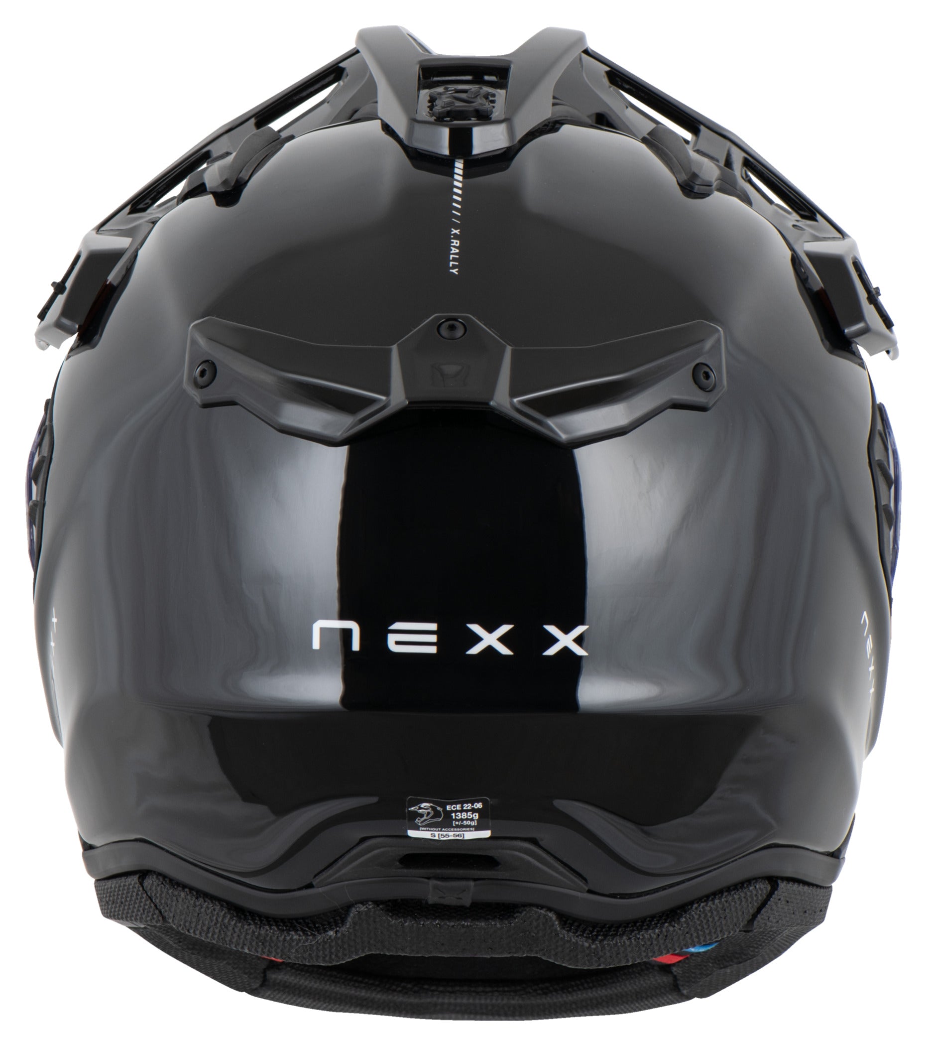 Cască Moto Nexx X.RALLY PLAIN BLACK - Carbon, Offroad, Onroad