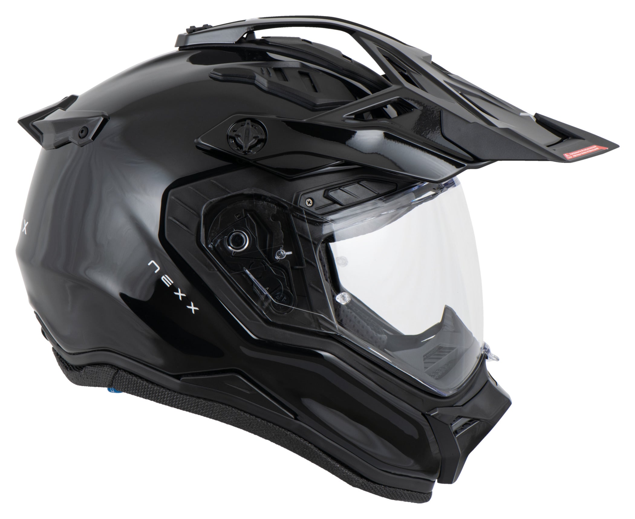 Cască Moto Nexx X.RALLY PLAIN BLACK - Carbon, Offroad, Onroad