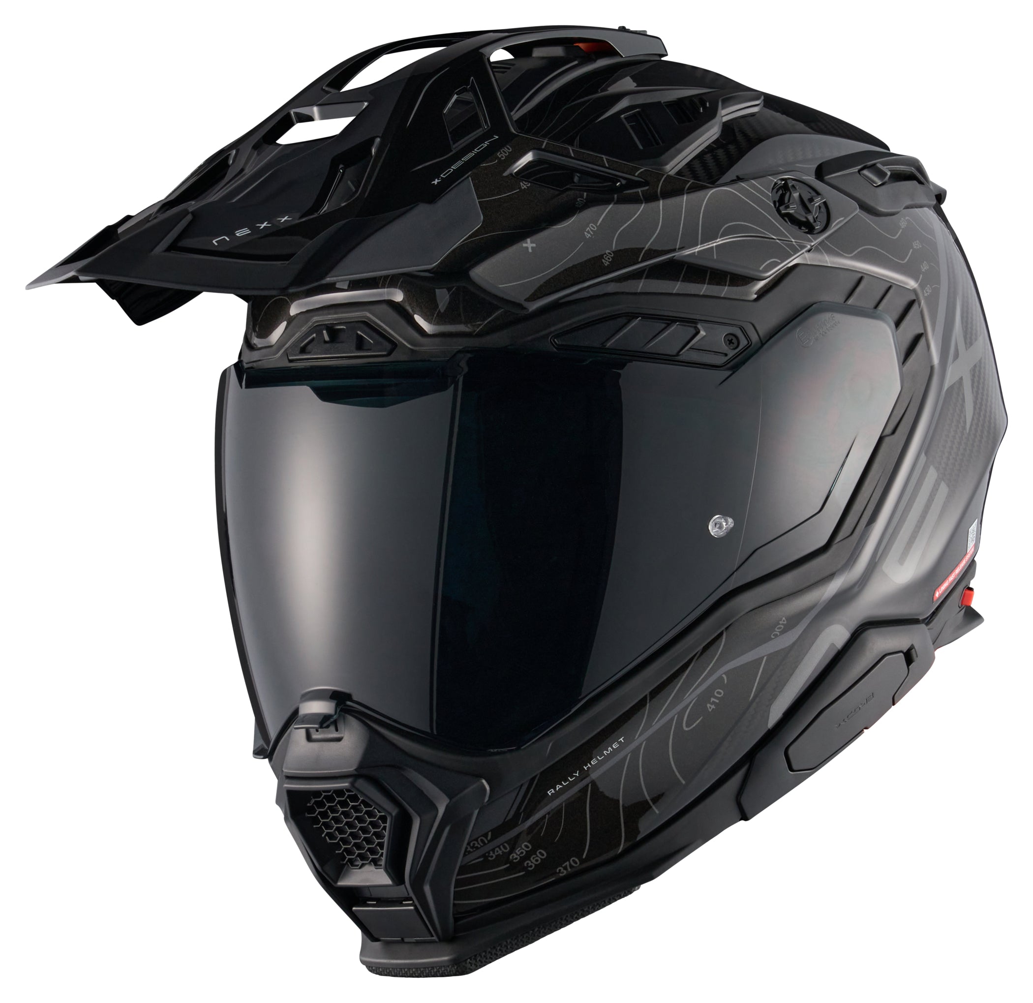 Cască Moto NEXX X.WED 3 Furka - Carbon, Dual-Sport, ECE 22.06