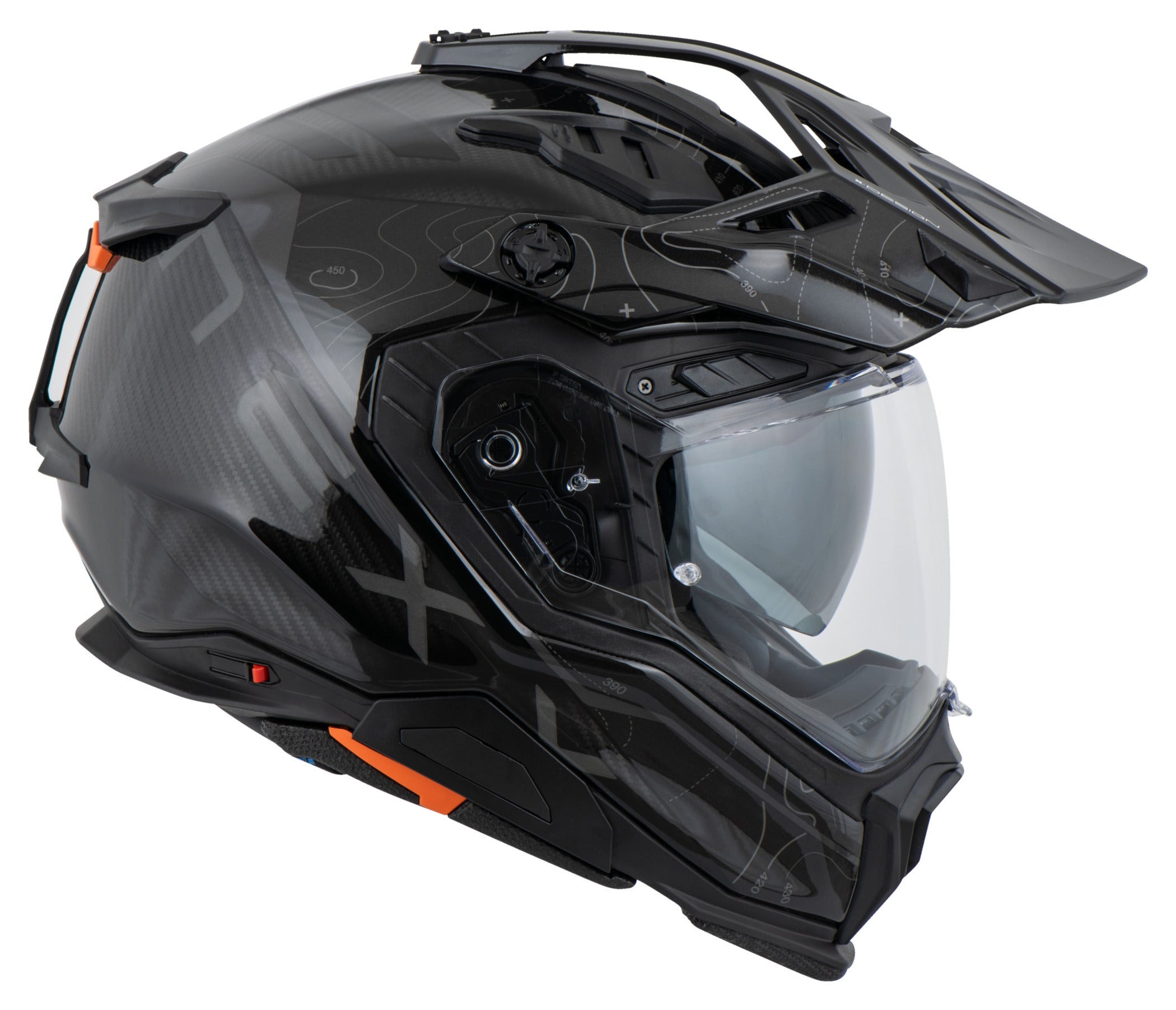 Cască Moto NEXX X.WED 3 Furka - Carbon, Dual-Sport, ECE 22.06