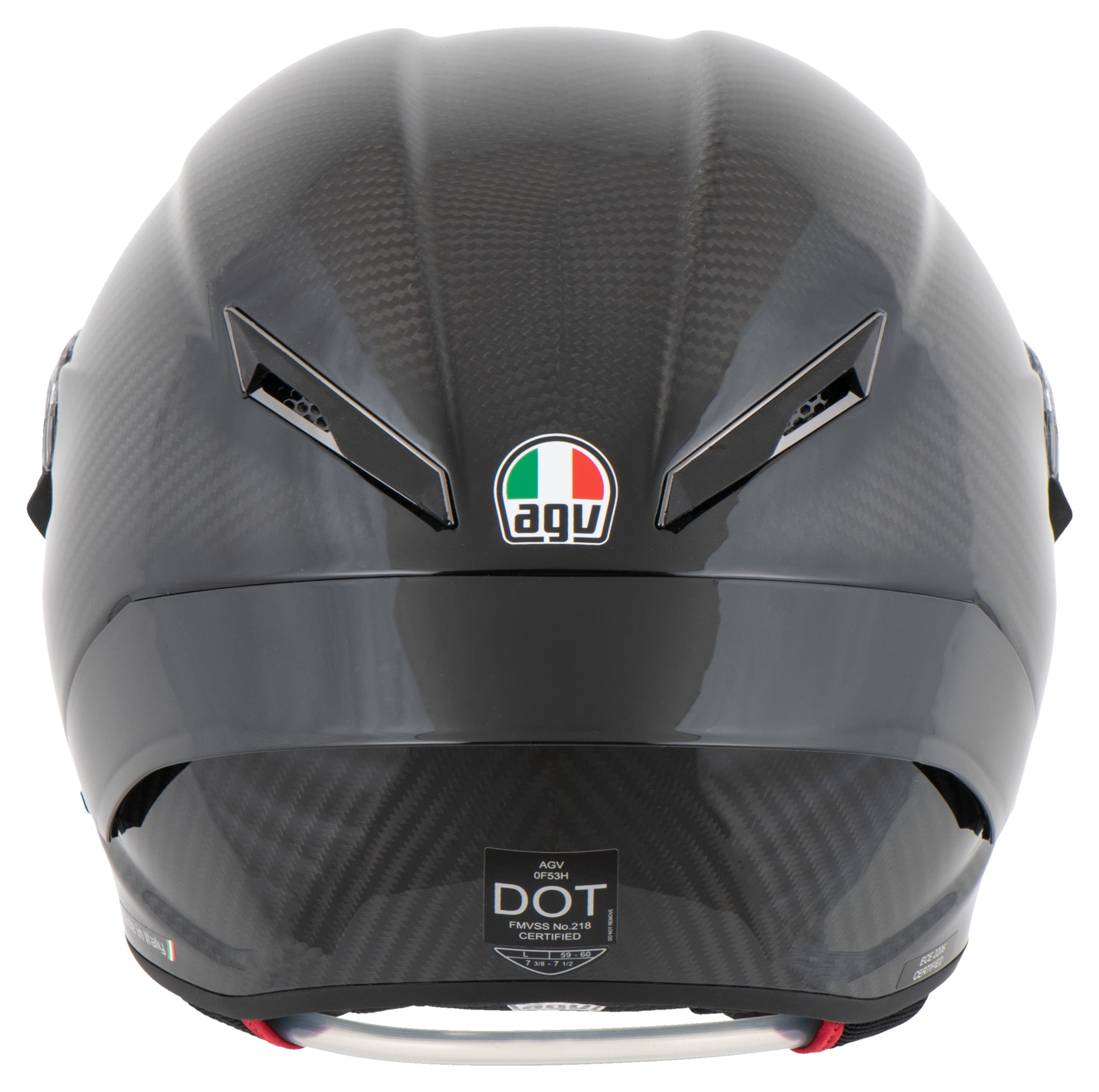 Cască Moto Pista GP RR 2.6 Glossy Carbon AGV - FIM, ECE 22.06