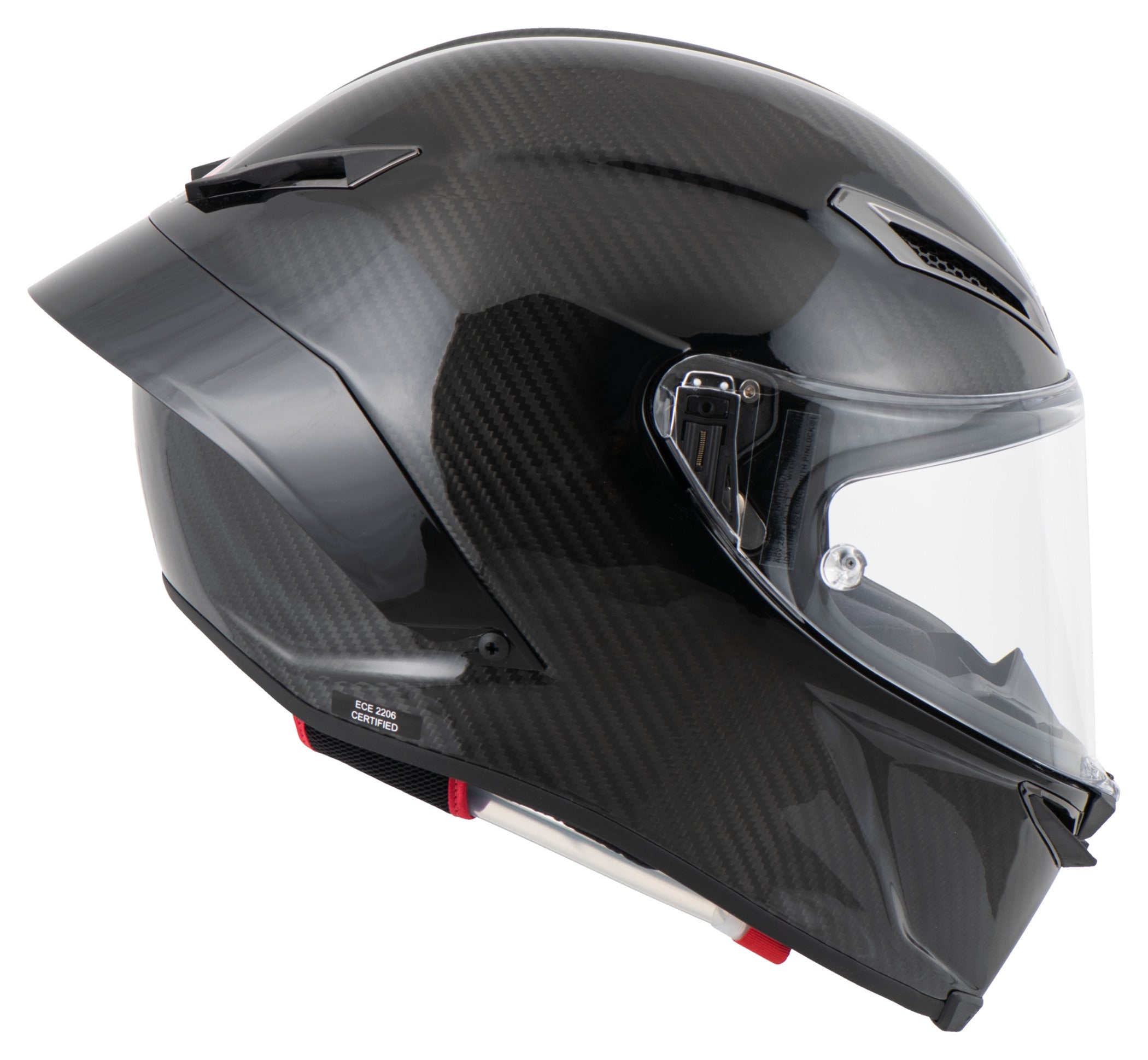 Cască Moto Pista GP RR 2.6 Glossy Carbon AGV - FIM, ECE 22.06