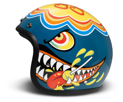 Cască Moto Retro Lollipop Louis - Stil Clasic, ECE 22.06