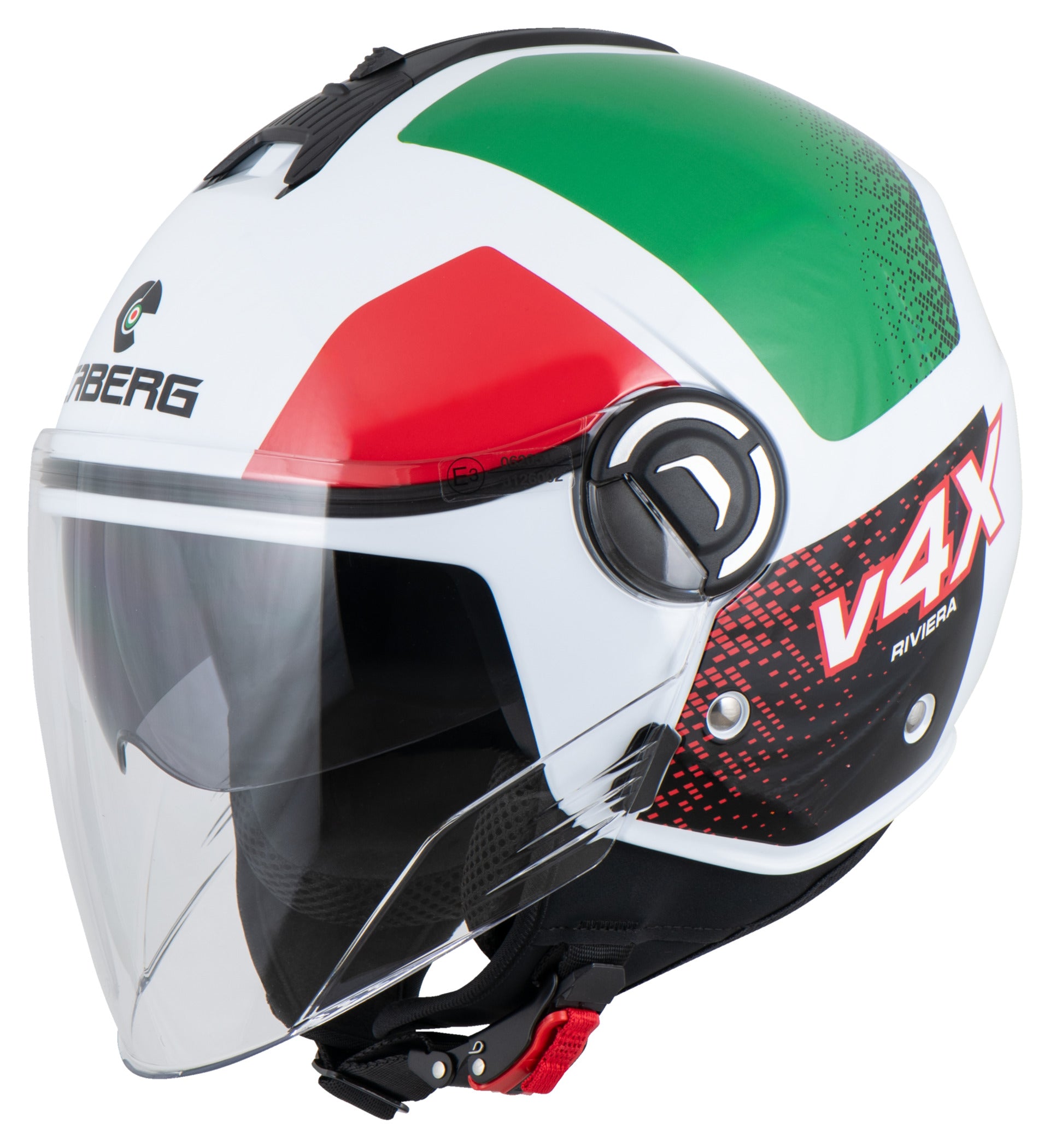 Cască Moto Riviera V4 X Alpha Italia - Vizor Solar Integrat