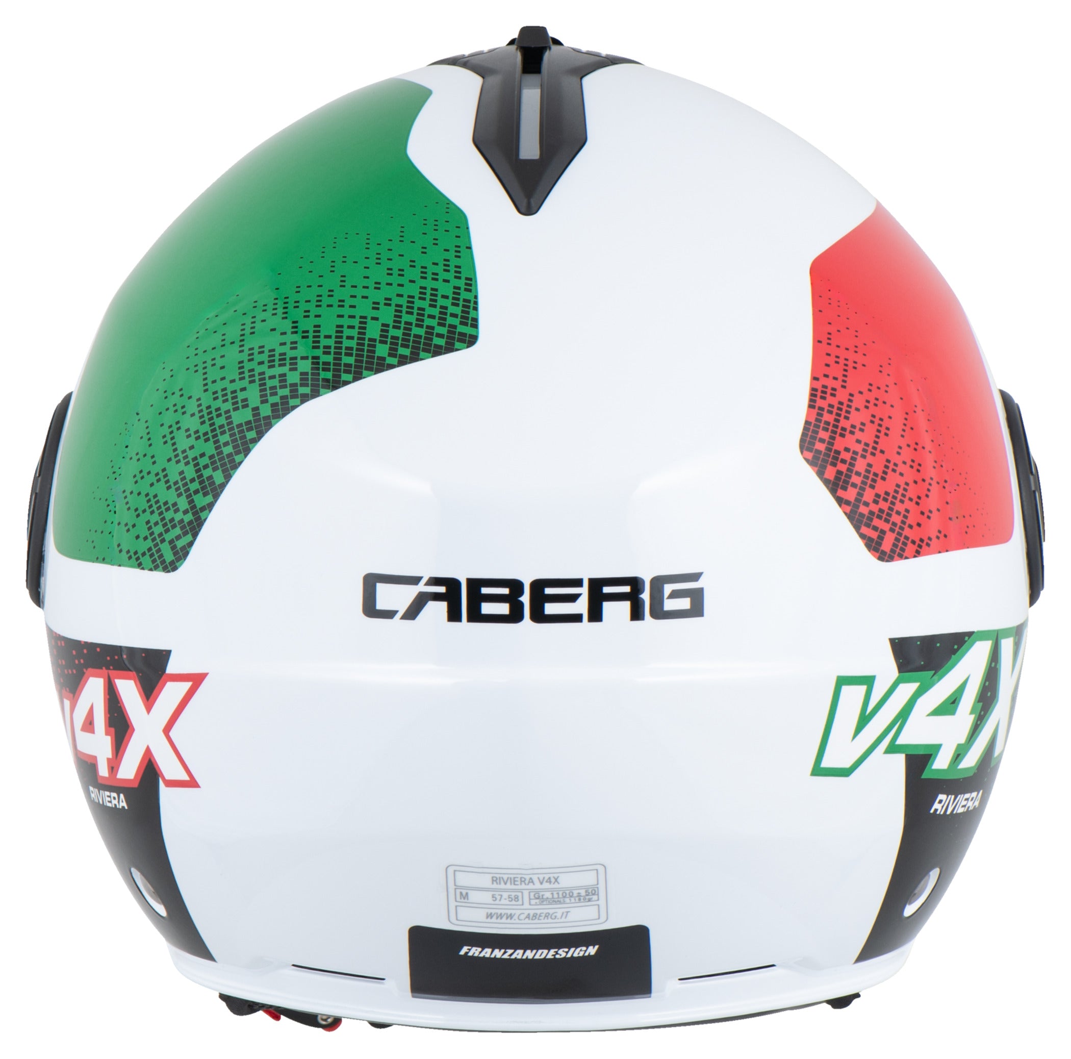 Cască Moto Riviera V4 X Alpha Italia - Vizor Solar Integrat